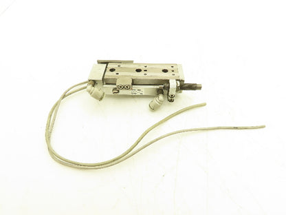 SMC MXQ8-40BSR Pneumatic Air Slide Table Cylinder End Lock 8mm Bore 40mm Stroke