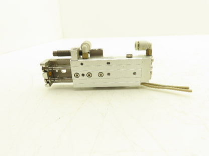 SMC MXQ8L-40BSR Pneumatic Air Slide Table Cylinder End Lock 8mm Bore 40mm Stroke