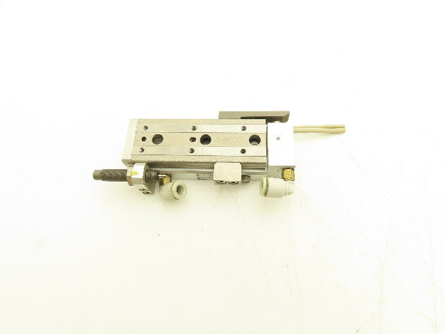 SMC MXQ8L-40BSR Pneumatic Air Slide Table Cylinder End Lock 8mm Bore 40mm Stroke