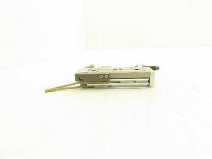 SMC MXQ8L-40BSR Pneumatic Air Slide Table Cylinder End Lock 8mm Bore 40mm Stroke