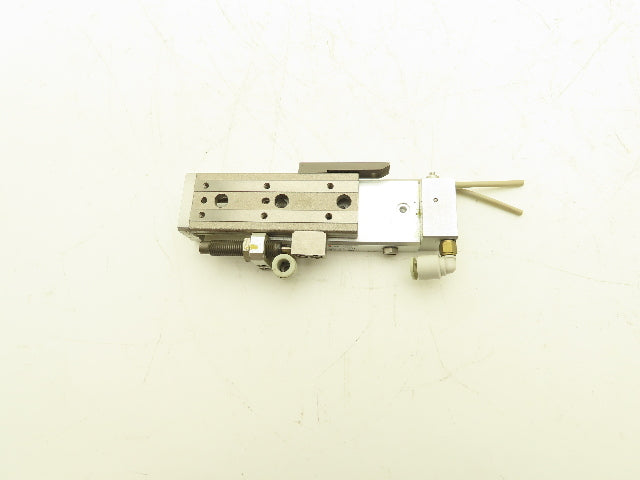 SMC MXQ8L-40BSR Pneumatic Air Slide Table Cylinder End Lock 8mm Bore 40mm Stroke