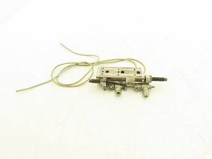 SMC MXQ8L-40B Pneumatic Air Slide Table Cylinder w/Shocks 8mm Bore 40mm Stroke