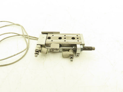 SMC MXQ8-30BSR Pneumatic Air Slide Table Cylinder End Lock 8mm Bore 30mm Stroke