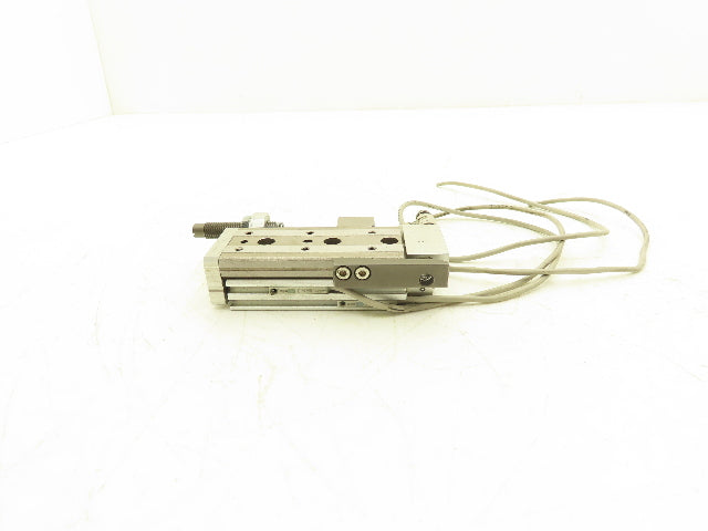 SMC MXQ8-30BSR Pneumatic Air Slide Table Cylinder End Lock 8mm Bore 30mm Stroke