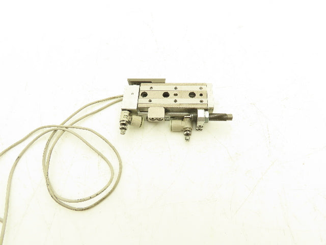 SMC MXQ8-30BSR Pneumatic Air Slide Table Cylinder End Lock 8mm Bore 30mm Stroke