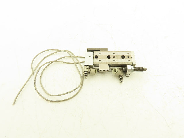 SMC MXQ8-30BSR Pneumatic Air Slide Table Cylinder End Lock 8mm Bore 30mm Stroke