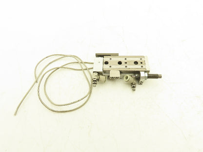 SMC MXQ8-30BSR Pneumatic Air Slide Table Cylinder End Lock 8mm Bore 30mm Stroke