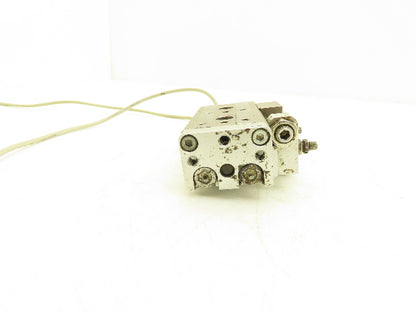 SMC MXQ12L-20CS Pneumatic Air Slide Table Cylinder w/Stop 12mm Bore 20mm Stroke