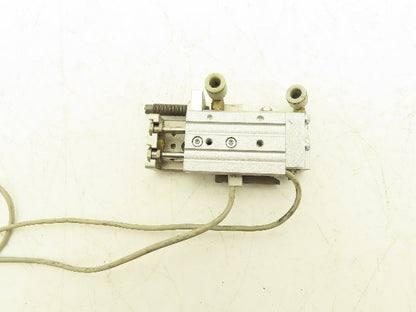 SMC MXQ8L-20BSR Pneumatic Air Slide Table Cylinder End Lock 8mm Bore 20mm Stroke