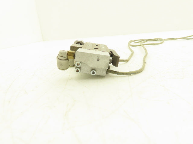 SMC MXQ8L-20BSR Pneumatic Air Slide Table Cylinder End Lock 8mm Bore 20mm Stroke