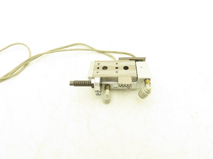 SMC MXQ8L-20BSR Pneumatic Air Slide Table Cylinder End Lock 8mm Bore 20mm Stroke