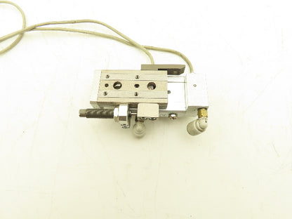 SMC MXQ8L-20BSR Pneumatic Air Slide Table Cylinder End Lock 8mm Bore 20mm Stroke