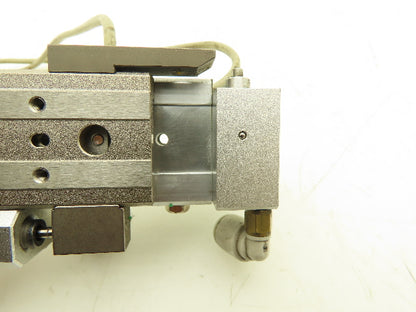 SMC MXQ8L-20BSR Pneumatic Air Slide Table Cylinder End Lock 8mm Bore 20mm Stroke