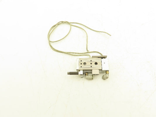 SMC MXQ8L-20BSR Pneumatic Air Slide Table Cylinder End Lock 8mm Bore 20mm Stroke