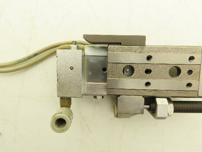 SMC MXQ8-20BSR Pneumatic Air Slide Table Cylinder End Lock 8mm Bore 20mm Stroke