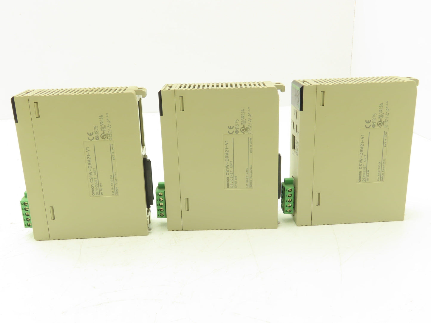 Omron CS1W-DRM21-V1 DeviceNet Unit 24VDC 0.5W  Lot of 3