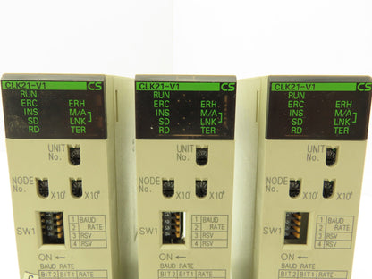 Omron CS1W-CLK21-V1 Controller Link Unit Version 1.2 Lot of 3