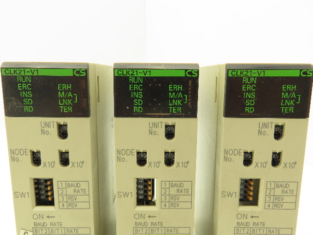 Omron CS1W-CLK21-V1 Controller Link Unit Version 1.2 Lot of 3