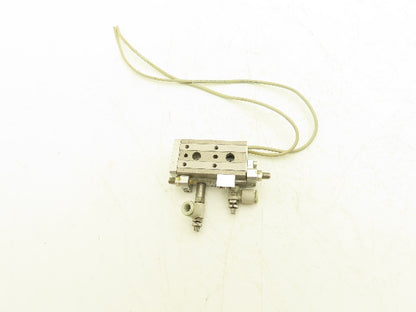 SMC MXQ8L-20A Pneumatic Air Slide Table Cylinder w/Stops 8mm Bore 20mm Stroke