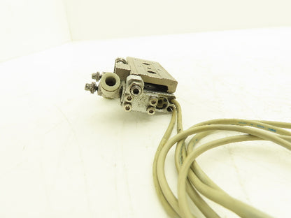 SMC MXQ8L-20C Pneumatic Air Slide Table Cylinder w/Stops 8mm Bore 20mm Stroke