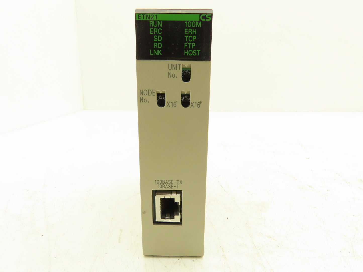 Omron CS1W-ETN21 Ver 1.4 Sysmac 100Base-TX Ethernet Unit