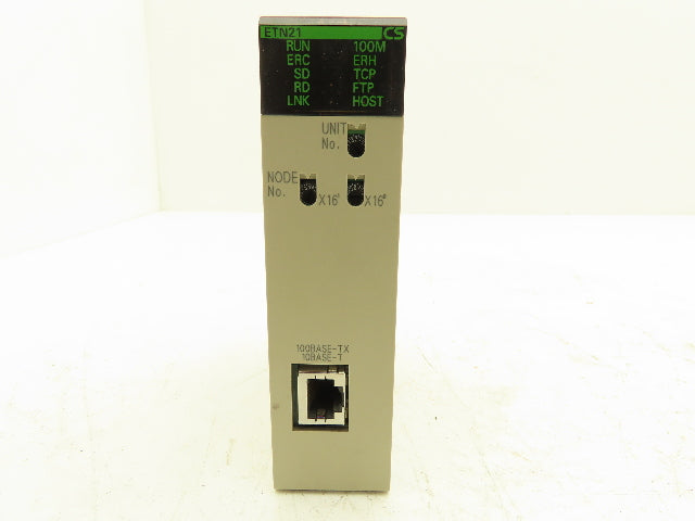 Omron CS1W-ETN21 Ver 1.4 Sysmac 100Base-TX Ethernet Unit