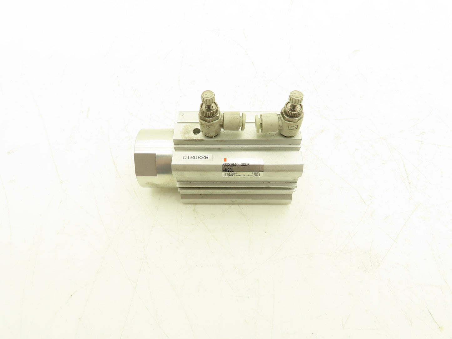 SMC RSDQB40-30DK Pneumatic Pallet Stopper Air Cylinder 40mm Bore 30mm Stroke