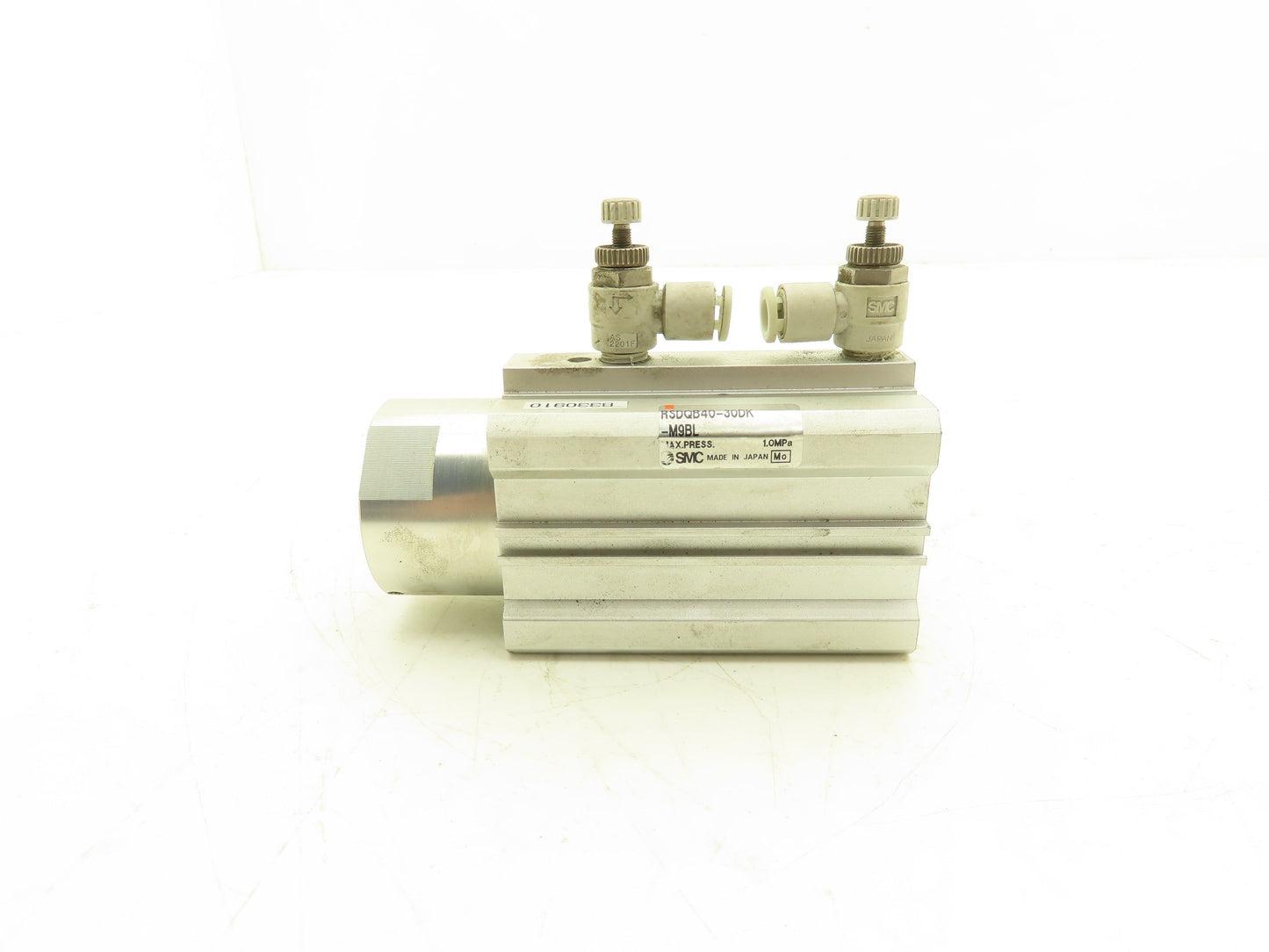 SMC RSDQB40-30DK Pneumatic Pallet Stopper Air Cylinder 40mm Bore 30mm Stroke