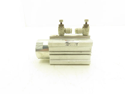 SMC RSDQB40-30DK Pneumatic Pallet Stopper Air Cylinder 40mm Bore 30mm Stroke