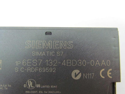 Siemens Simatic S7 1P 6ES7 132-4BD30-0AA0 Module