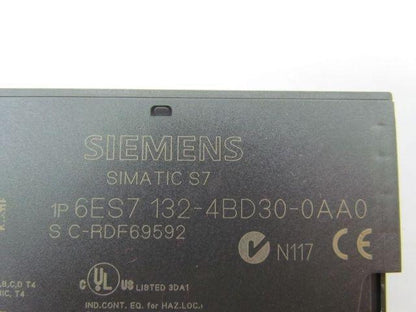 Siemens Simatic S7 1P 6ES7 132-4BD30-0AA0 Module