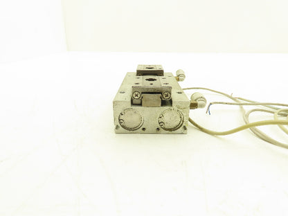 SMC MHF2-20D1R Pneumatic Air Gripper Cylinder 2-Finger Low Profile 40mm Stroke