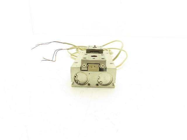 SMC MHF2-16D1 Pneumatic Air Gripper Cylinder 2-Finger Low Profile 32mm Stroke