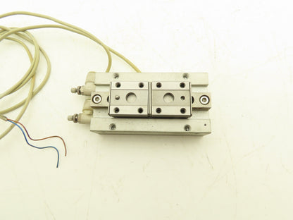 SMC MHF2-16D1 Pneumatic Air Gripper Cylinder 2-Finger Low Profile 32mm Stroke