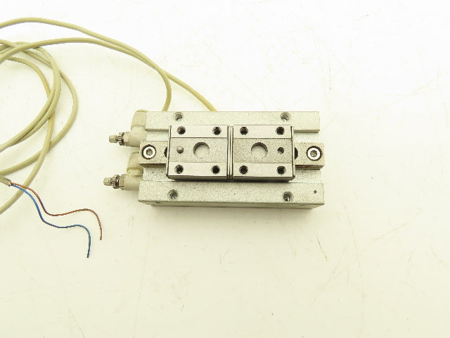 SMC MHF2-16D1 Pneumatic Air Gripper Cylinder 2-Finger Low Profile 32mm Stroke