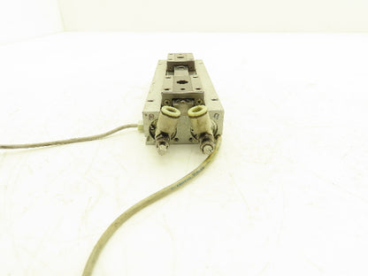 SMC MHF2-16D2 Pneumatic Air Gripper Cylinder 2-Finger Low Profile 64mm Stroke