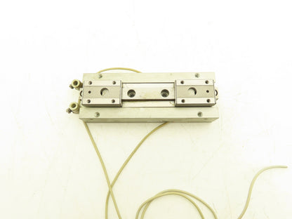 SMC MHF2-20D2 Pneumatic Air Gripper Cylinder 2-Finger Low Profile 80mm Stroke