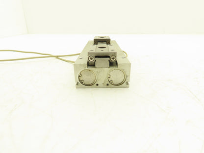 SMC MHF2-20D2 Pneumatic Air Gripper Cylinder 2-Finger Low Profile 80mm Stroke