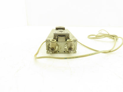 SMC MHF2-20D2 Pneumatic Air Gripper Cylinder 2-Finger Low Profile 80mm Stroke