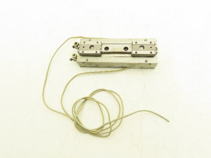 SMC MHF2-20D2 Pneumatic Air Gripper Cylinder 2-Finger Low Profile 80mm Stroke