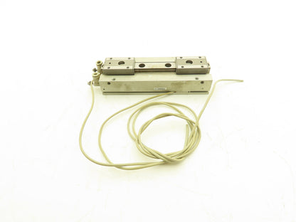 SMC MHF2-20D2 Pneumatic Air Gripper Cylinder 2-Finger Low Profile 80mm Stroke