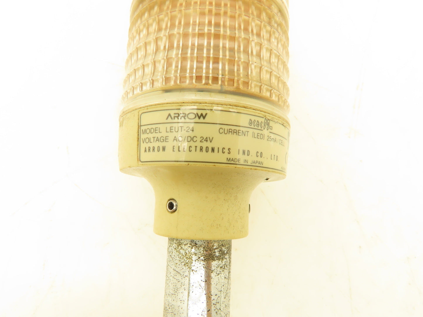 Arrow LEUT-24 Stack Light Red Amber Green LED 24VAC/DC 300mm Stem