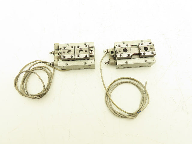 SMC MHF2-16D Pneumatic Air Gripper 2-Finger Low Profile 16mm Stroke  Lot of 2