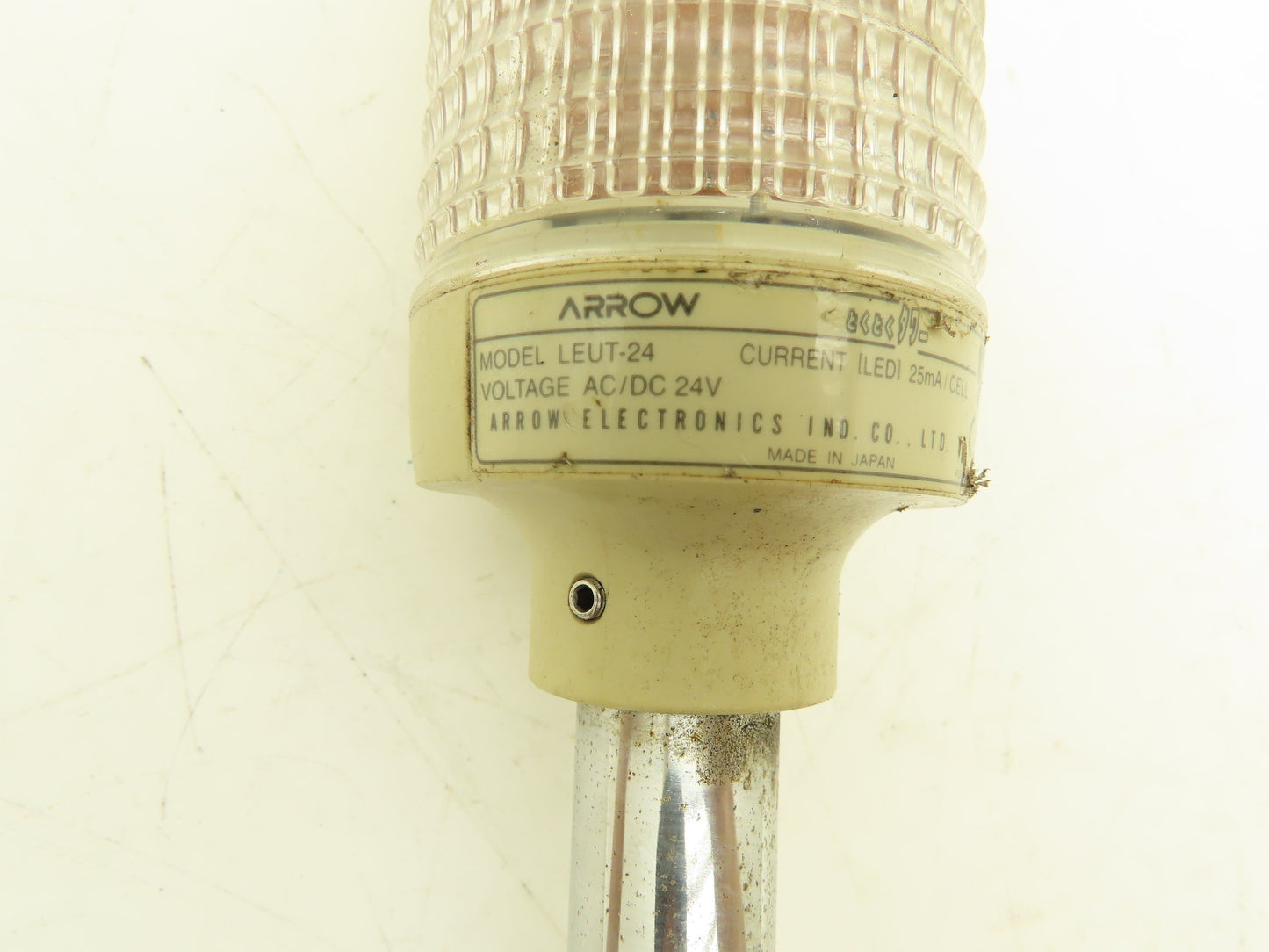 Arrow LEUT-24 Stack Light Red Amber Green LED 24VAC/DC 300mm Stem