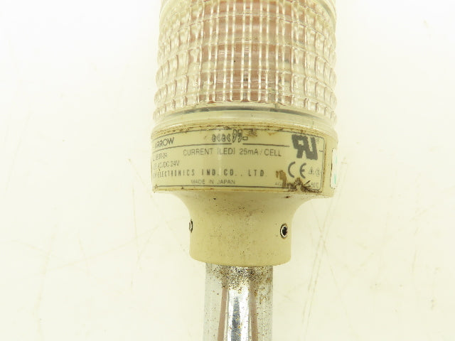 Arrow LEUT-24 Stack Light Red Amber Green LED 24VAC/DC 300mm Stem