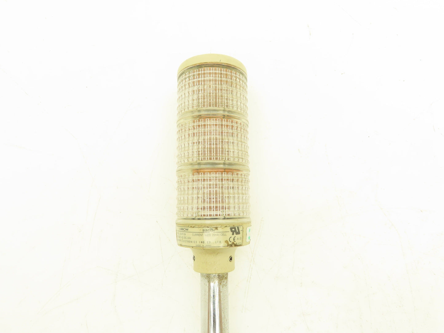 Arrow LEUT-24 Stack Light Red Amber Green LED 24VAC/DC 300mm Stem