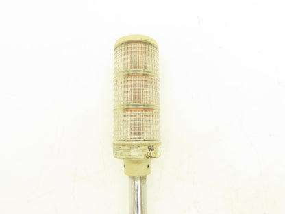 Arrow LEUT-24 Stack Light Red Amber Green LED 24VAC/DC 300mm Stem