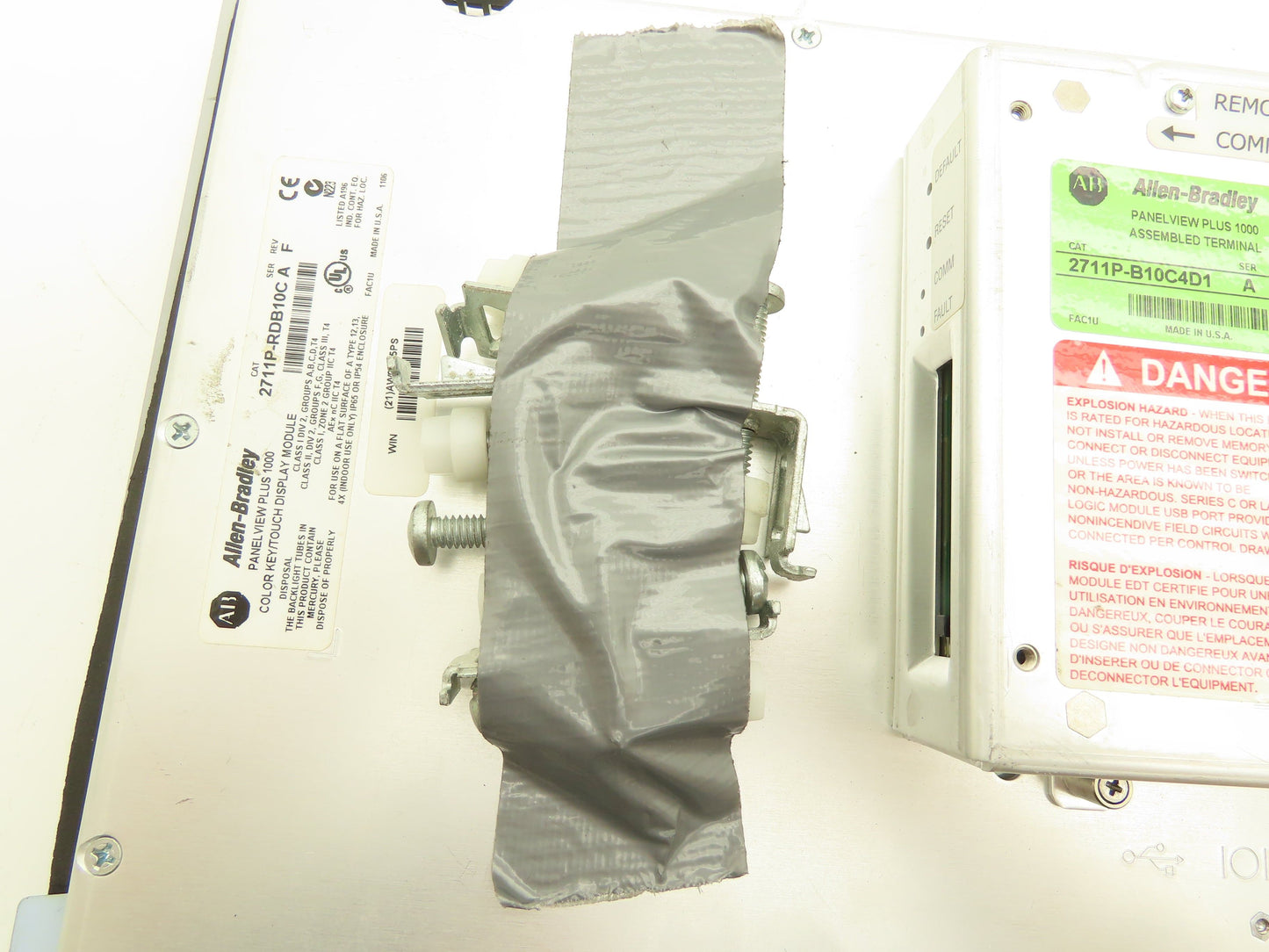 Allen Bradley PanelView Plus 1000 2711P-B10C4D1 Assembled Terminal