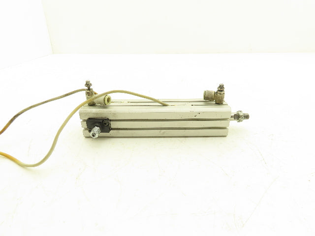 SMC CDBQ2B20-100DCM-HN-M9BL Pneumatic Air Cylinder with End Lock 100mm Stroke