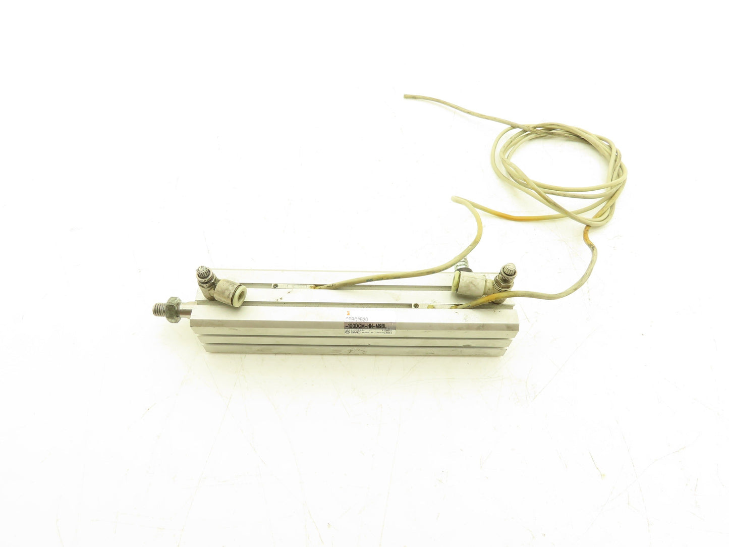 SMC CDBQ2B20-100DCM-HN-M9BL Pneumatic Air Cylinder with End Lock 100mm Stroke